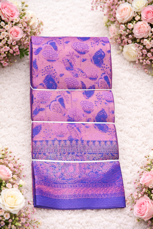 KANHARA MITHRA PATTU SAREE (PURPLE)